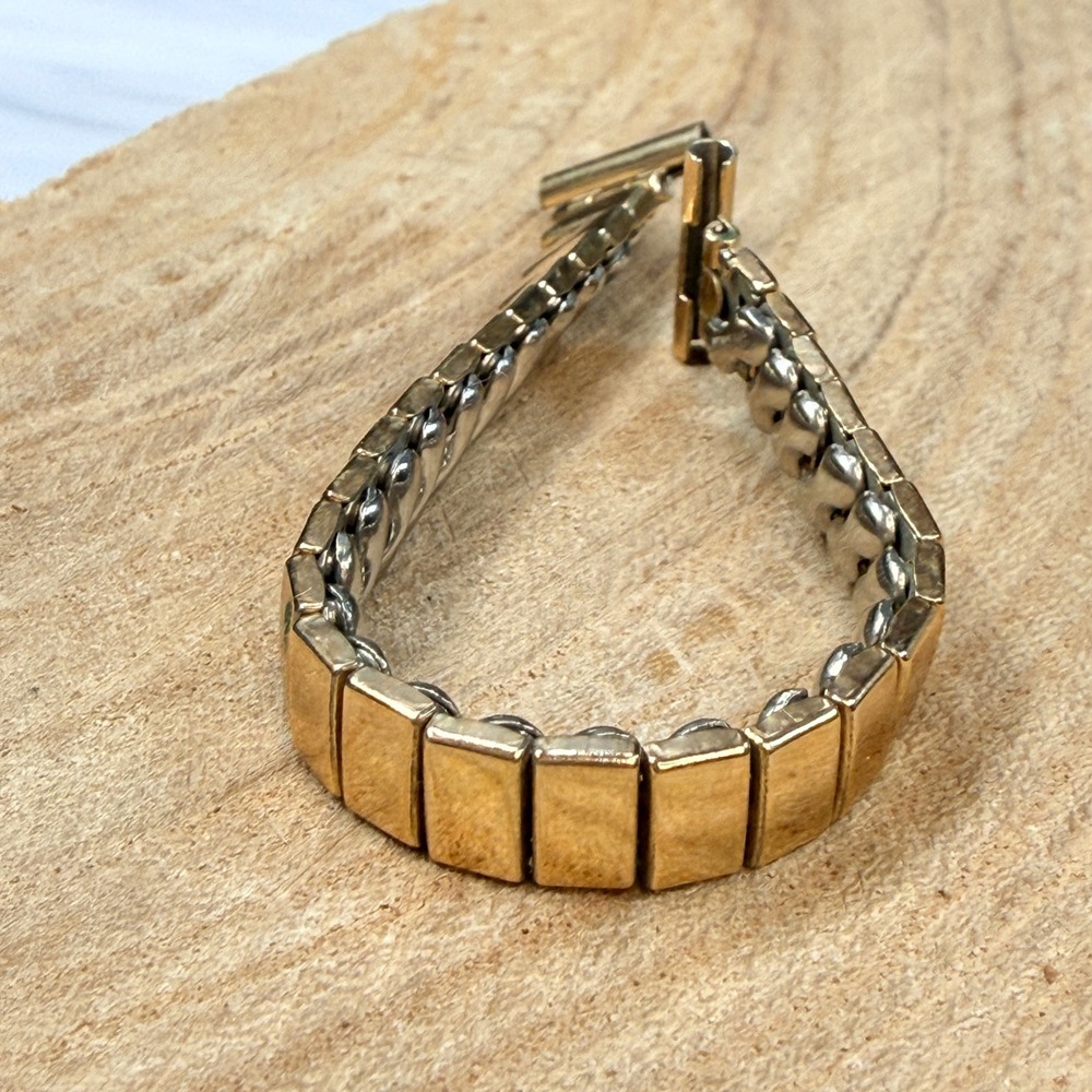 Vintage Bellavance Inc Watch Band 1/20 10K Gold Filled Expansion Strap